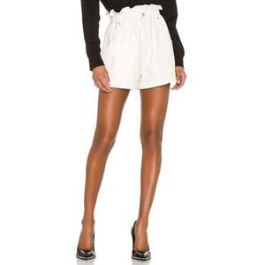 NWT GRLFRND Shea Leather Shorts